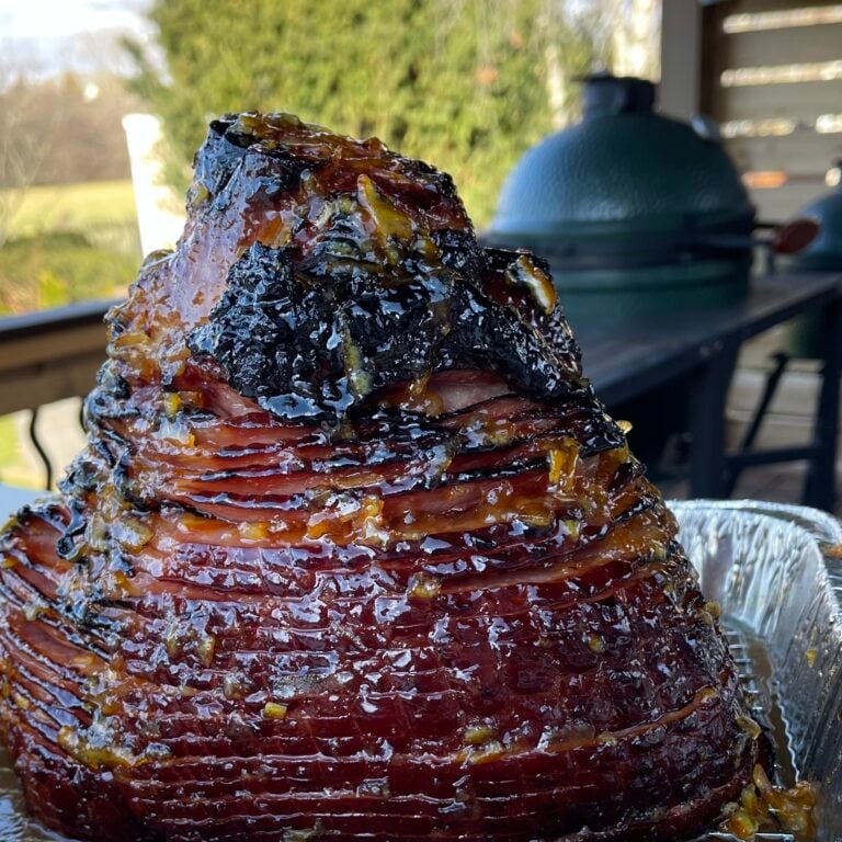 Orange Marmalade Ham Grillin With Dad