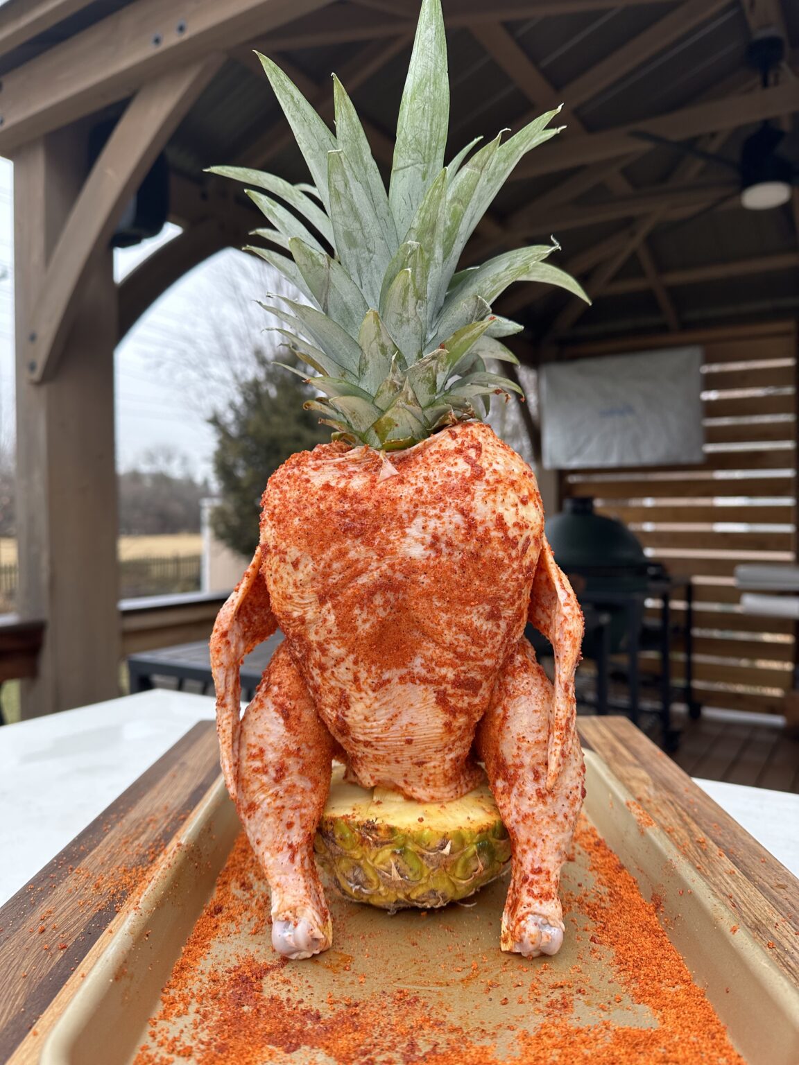 Pineapple Throne Chicken Grillin With Dad