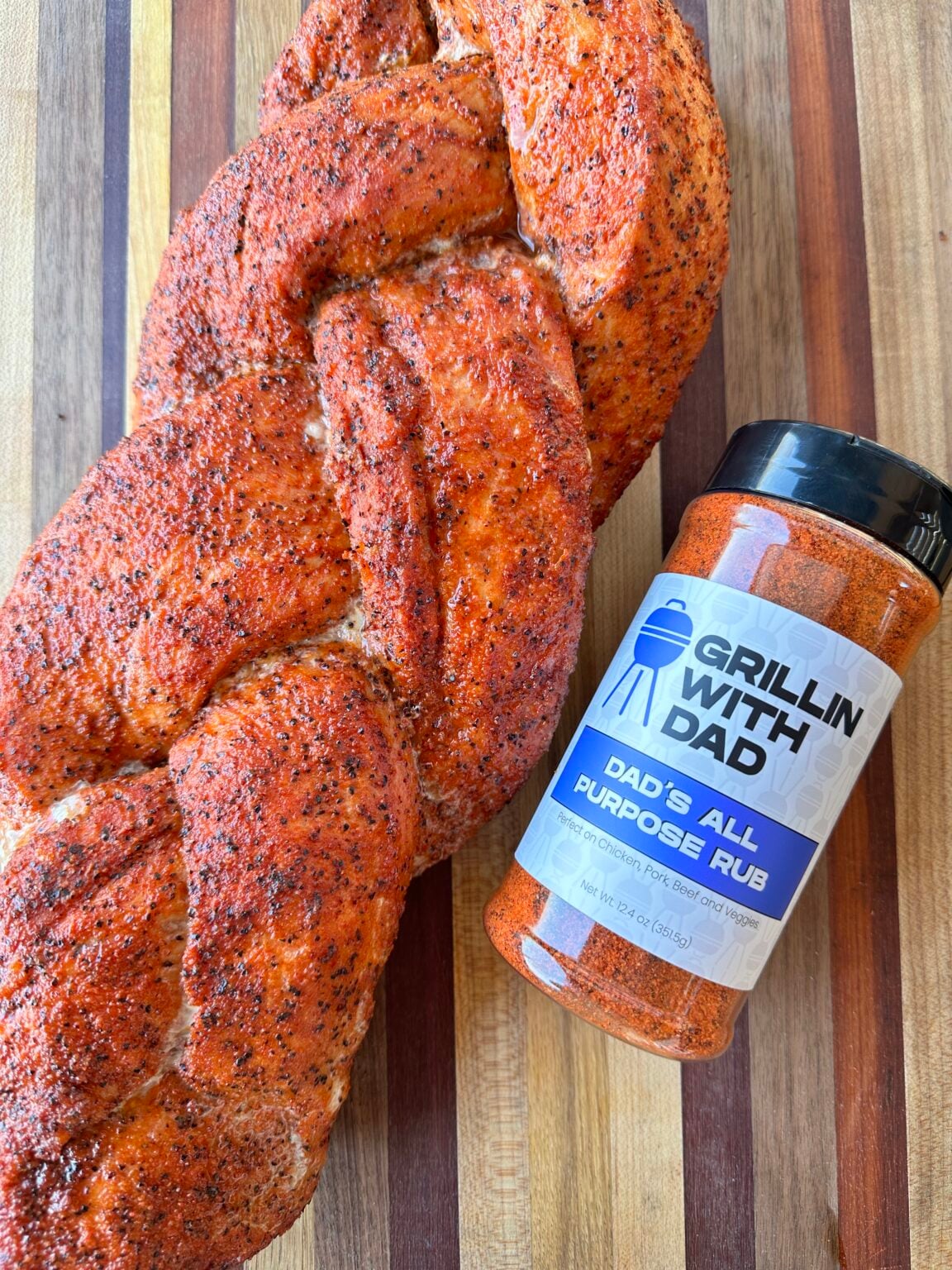 Braided Pork Loin - Grillin With Dad