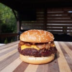 pub style smoked burger.