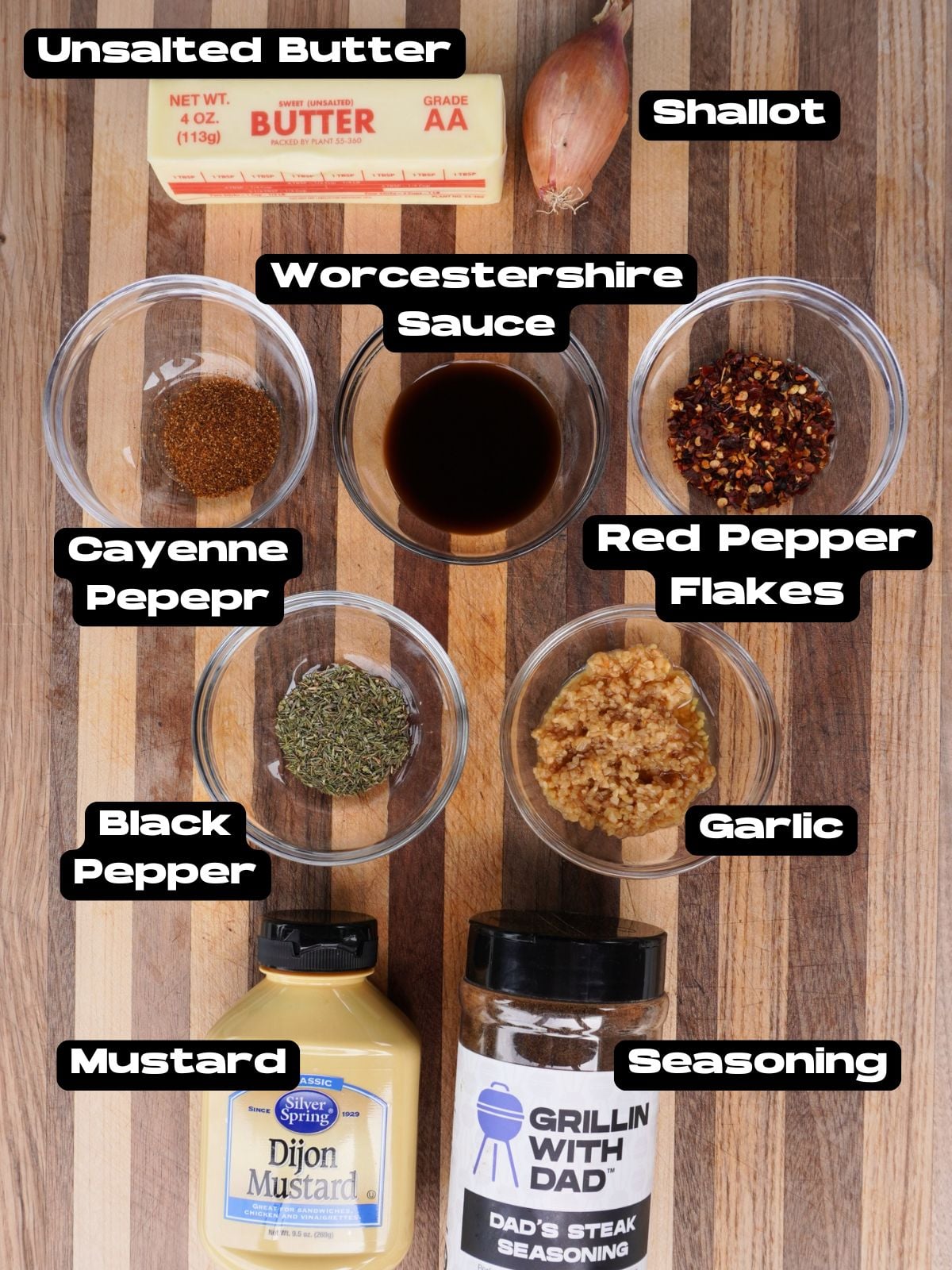 cowboy butter steak ingredients.