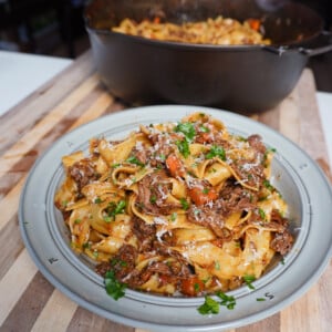 Grilled Short Ribs Ragu.
