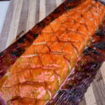Sweet Maple Glazed Salmon.