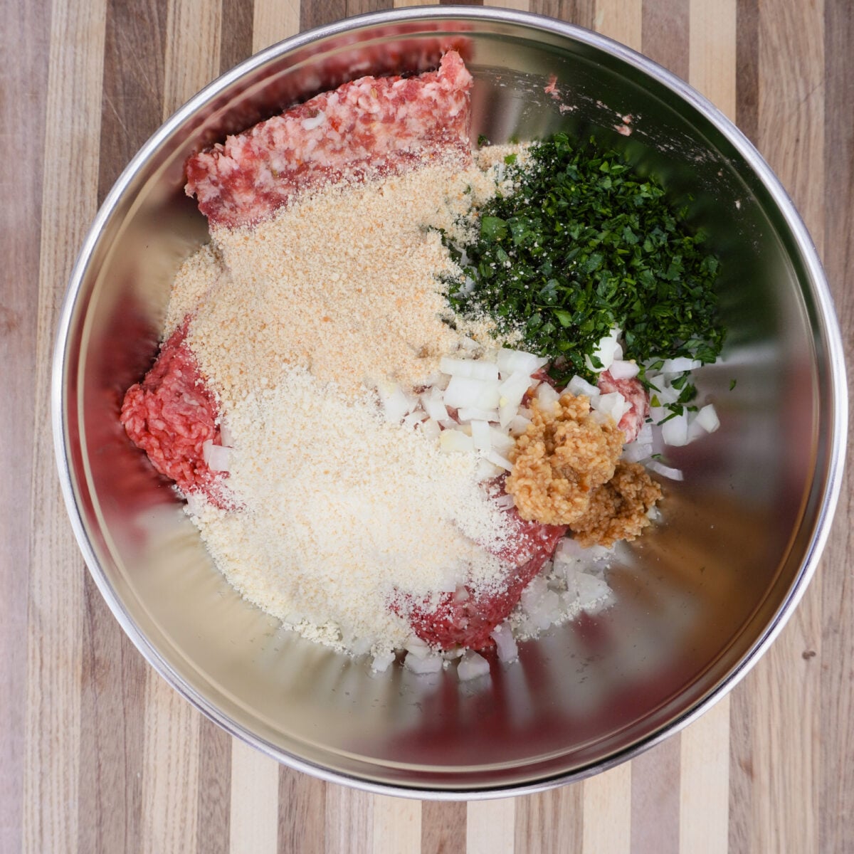 stuffed shells meat mixture.