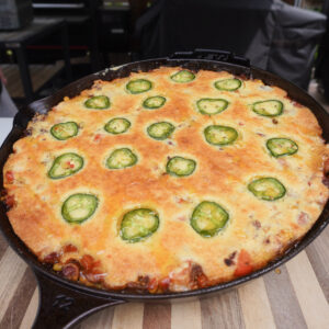 cornbread cowboy casserole.