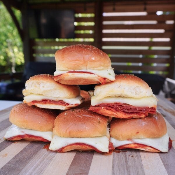 Grilled Pizza Sliders.